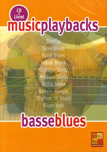 Music Playbacks CD : Basse Blues