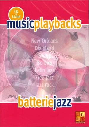 Music Playbacks CD : Batterie Jazz