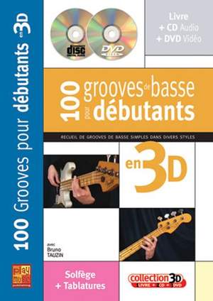 Bruno Tauzin: 100 Grooves Basse Pour Debutants