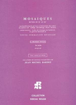 Jean-Michel Bardez: Mosaïques 1er Niveau - 1ère Série