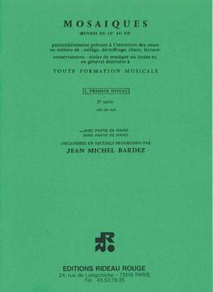 Jean-Michel Bardez: Mosaïques 1er Niveau - 2ère Série