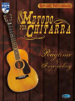 Giovanni Unterberger: Metodo Per Chitarra Ragtime & Fingerstyle