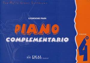 Eva Malía Gómez Gutiérrez: Ejercicios Para Piano Complementario, Curso 4°