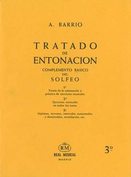Adelino Barrio: Tratado de Entonación, 3°