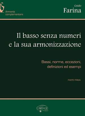 Guido Farina: Il basso senza numeri e la sua armonizzazione, V1