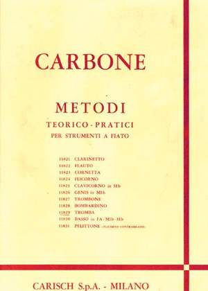 Enrique Carbone: Metodo Teorico-Pratico per Tromba