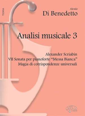 A. Di Benedetto: Analisi Musicale 3