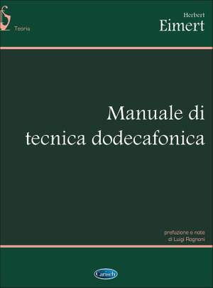 H. Eimert: Manuale Di Tecnica Dodecafonica
