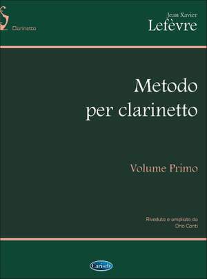 Jean-Xavier Lefèvre: Metodo per Clarinetto, Volume 1