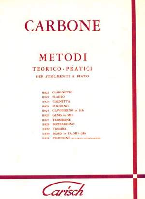 Enrique Carbone: Metodo Teorico-Pratico per Clarinetto