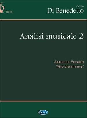 A. Di Benedetto: Analisi Musicale 2