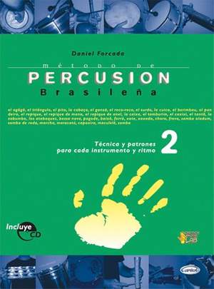 Daniel Forcada: Método de Percusión Brasileña 2