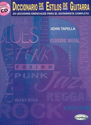 John Tapella: Diccionario de Estilos de Guitarra