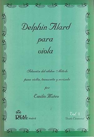 Delphin Alard para Viola, Vol.1 - Grado Elemental