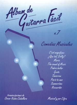 Album De Guitarra Facil No 07 Comedias Musicales