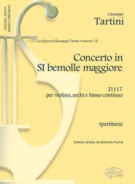 Giuseppe Tartini: Concerto in Si bem. D117