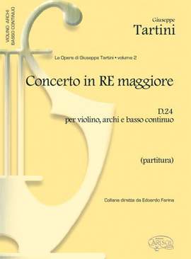 Giuseppe Tartini: Tartini Volume 02: Concerto in D Major D24