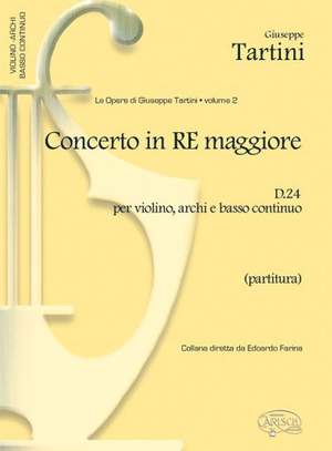 Giuseppe Tartini: Tartini Volume 02: Concerto in D Major D24