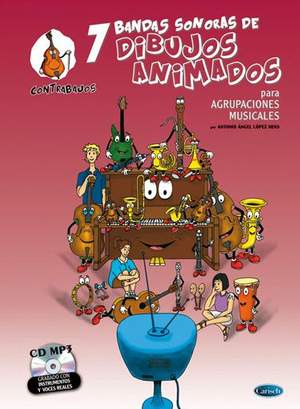 Antonio Angel Lopez Hens: 7 Dibujos Animados - Contrabajos