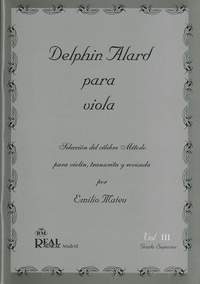 Delphin Alard para Viola, Vol.3 - Grado Superior
