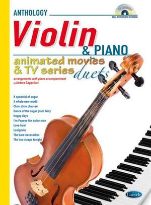 Andrea Cappellari: Animated Movies and TV Duets for Violin And Piano