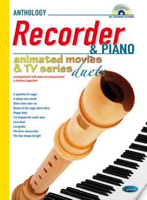 Andrea Cappellari: Animated Movies and TV Duets for Recorder & Piano