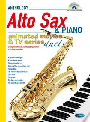 Andrea Cappellari: Animated Movies and TV Duets for Alto Sax & Piano