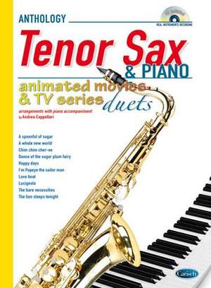 Andrea Cappellari: Animated Movies and TV Duets for Tenor Sax & Piano