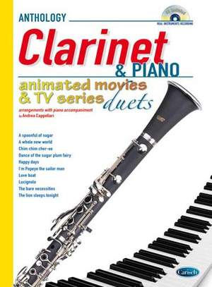 Andrea Cappellari: Animated Movies and TV Duets for Clarinet & Piano