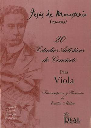 20 Estudios Artísticos de Concierto para Viola