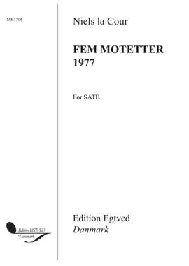 Niels La-Cour: Cour Fem Motetter 1977