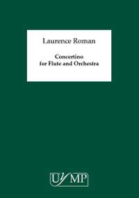 Laurence Roman: Concertino For Flute And Orchestra