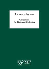 Laurence Roman: Concertino For Flute And Orchestra