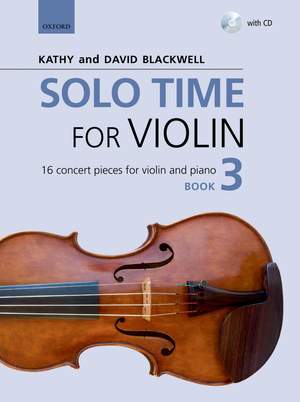 Blackwell, Kathy: Solo Time for Violin Book 3