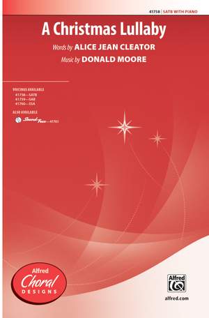 Donald Moore: A Christmas Lullaby SATB