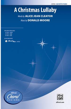 Donald Moore: A Christmas Lullaby SAB