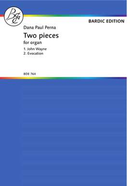 Perna, D P: Two Pieces for organ