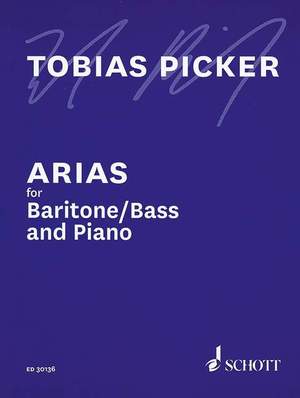 Picker, T: Arias for Baritone/Bass and Piano