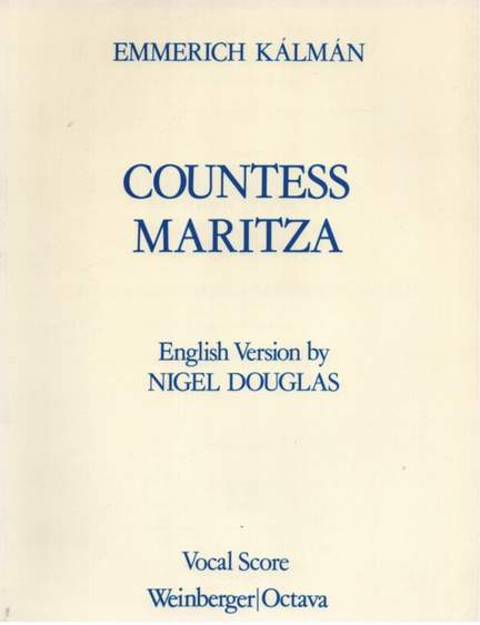 Countess Maritza (vocal score)