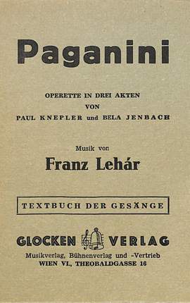 Paganini (libretto)