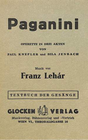 Paganini (libretto)
