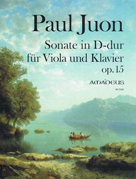 Juon, P: Sonata D major op. 15