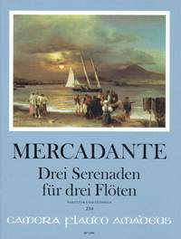 Mercadante, S: Three serenades