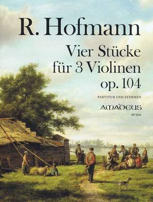 Hofmann, R: Four pieces op. 104