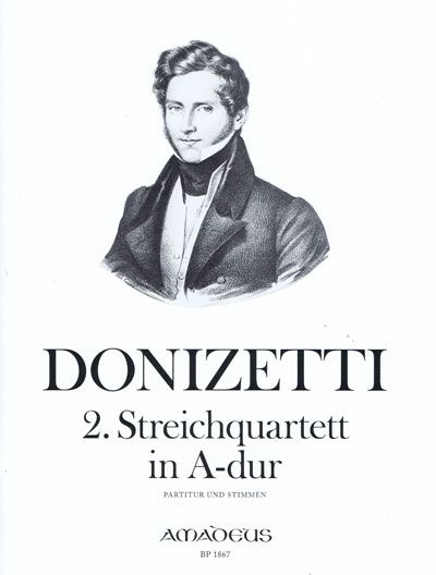 Donizetti, G: 2. String Quartet A major