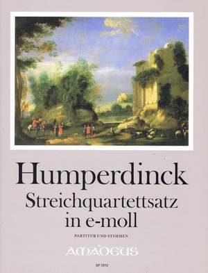 Humperdinck, E: String Quartet Movement in E minor op.post