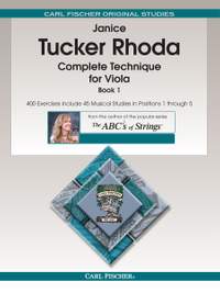 Janice Tucker Rhoda: Complete Technique for Viola, Book 1