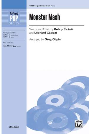 Leonard Capizzi/Bobby Pickett: Monster Mash 3-Part Mixed