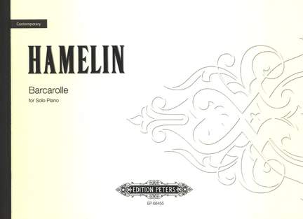 Hamelin, Marc André: Barcarolle