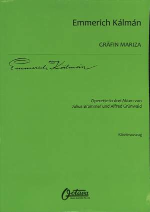 Graefin Mariza (vocal score)